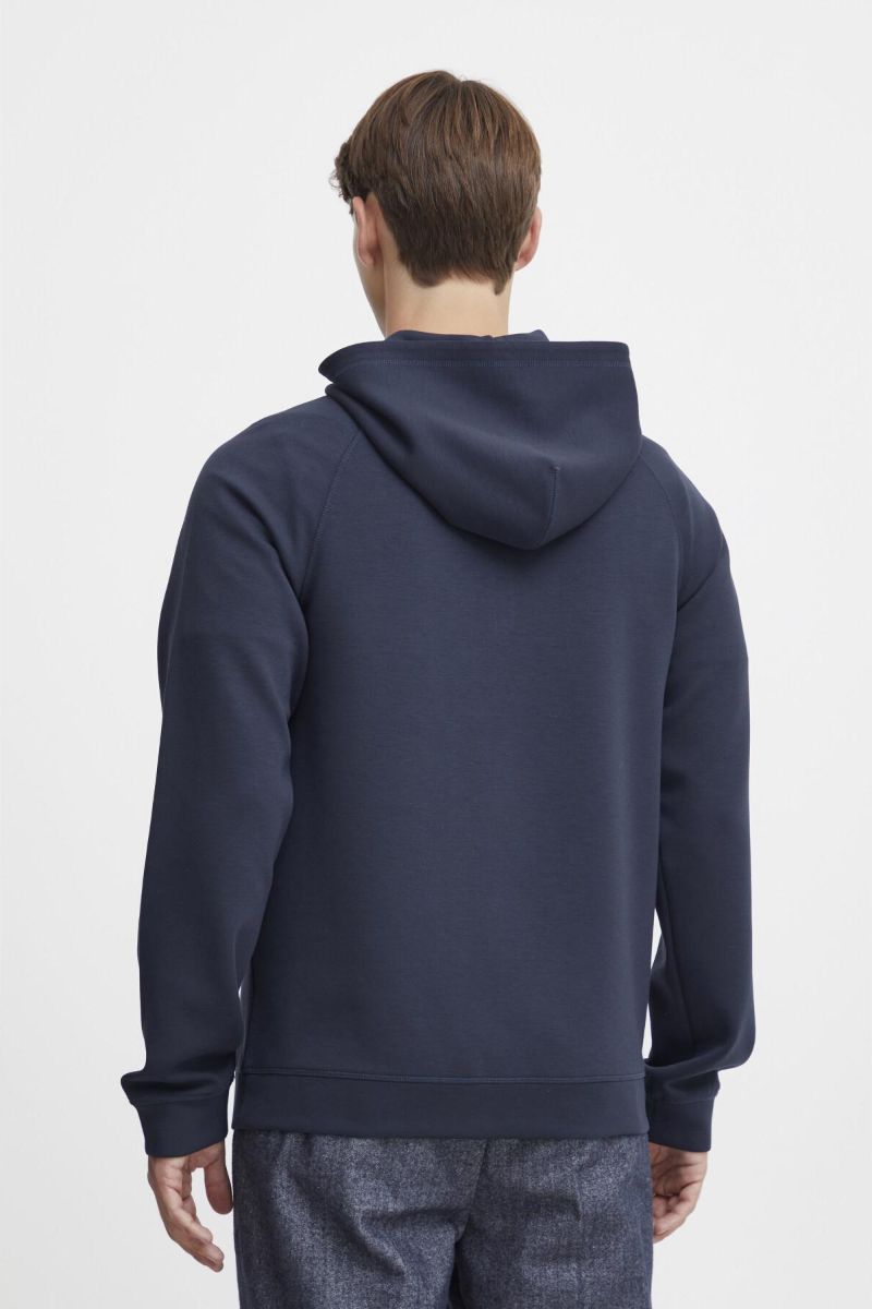 Men's Urban Utility Half-Zip Hoodie with Multi-Zipper Storage Pockets
